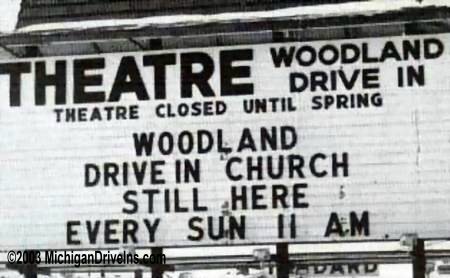 Woodland Drive-In Theatre - Woodland Drive-In Church 1970S Courtesy Pastor Verbrugge (newer photo)